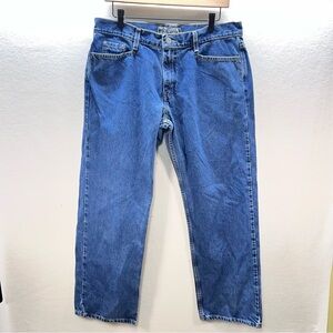 Levi’s SilverTab Vintage Y2K Baggy Leg Jeans Womens 13 M Denim Blue 10/00 3082